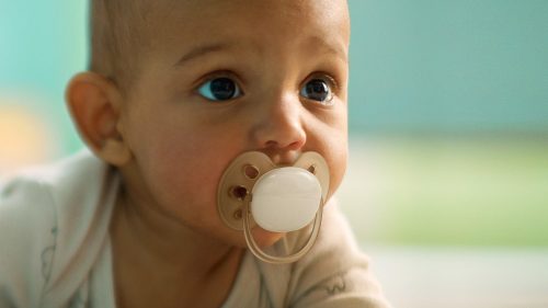 Philips AVENT SCF091/33 Játszócumi Ultrasoft Premium 0-6hó fiús, 2 db