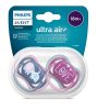 AVENT SCF349/18 Játszócumi Ultra air 18 hó+ lányos (elefánt), 2 db