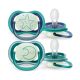 Philips AVENT játszócumi Ultra Air éjszakai 6-18 hó fiús 2db