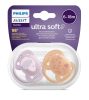 Philips AVENT SCF091/15 Játszócumi Ultrasoft Premium Állat 6-18 hó lányos, 2 db