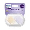 Philips AVENT SCF075/01 Játszócumi ultra start neutral 0-2hó lányos 2 db