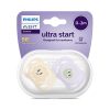 Philips AVENT SCF075/03 Játszócumi ultra start mintás 0-2hó lányos 2 db