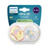Philips AVENT SCF087/04 Játszócumi Ultra air lila/sárga 0-6 m+