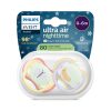 Philips AVENT SCF376/24 Játszócumi Ultra air éjszakai 0-6 hó lányos 2 db