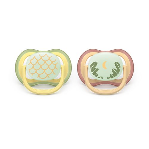Philips AVENT SCF376/24 Játszócumi Ultra air éjszakai 0-6 hó neutral 2 db