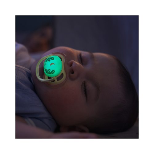 Philips AVENT SCF376/24 Játszócumi Ultra air éjszakai 0-6 hó neutral 2 db