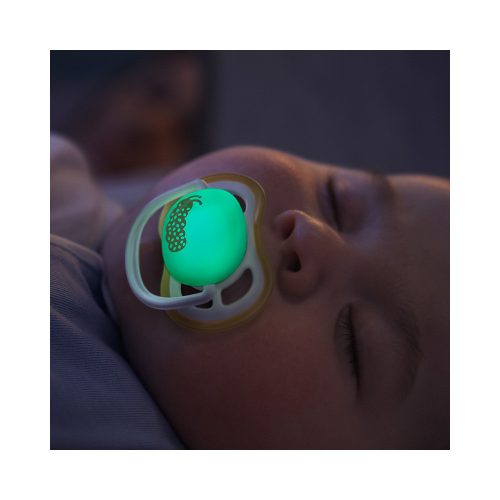 Philips AVENT SCF376/24 Játszócumi Ultra air éjszakai 0-6 hó neutral 2 db