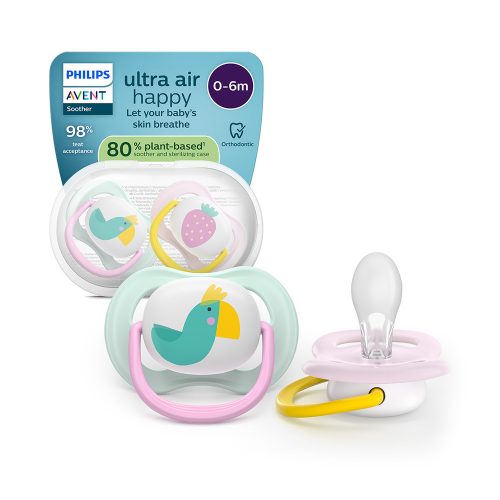 Philips AVENT SCF080/23 Játszócumi Ultra air mintás 0-6 m+