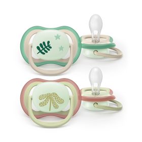   Philips AVENT SCF376/29 Játszócumi Ultra air éjszakai 6-18 hó neutral 2 db