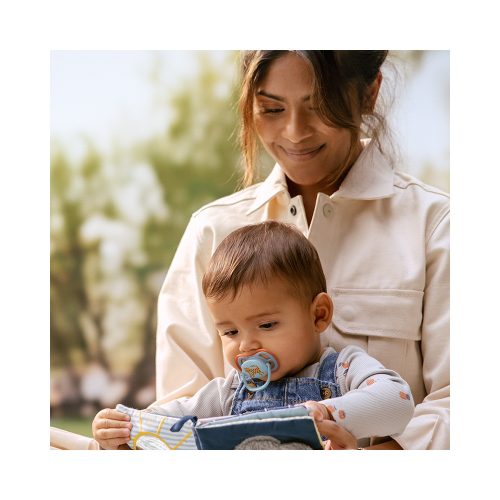 Philips AVENT SCF087/02 Játszócumi Ultra air kék/zöld 0-6 m+