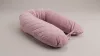 Univerzális szoptatós párna velvet huzattal - Powder Pink