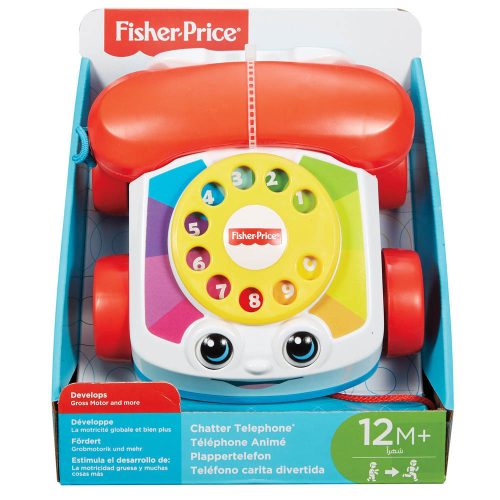 Fisher-Price fejlesztő játék fecsegő telefon