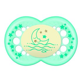 MAM original night 16 m+ szilikon játszócumi 2 db-os