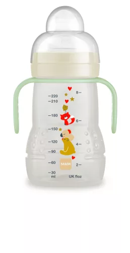 MAM Trainer+ Night tanulópohár 220 ml 4 hó+ - unisex 