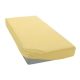 Gumis, matracvédő lepedő 70x140 cm - sárga