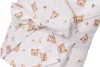 Infantilo NiKiDs pólya kókuszmatraccal - pamut prémium - teddy bear