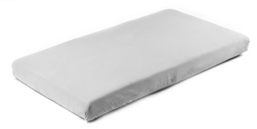 Gumis, matracvédő lepedő 60x120 cm - szürke