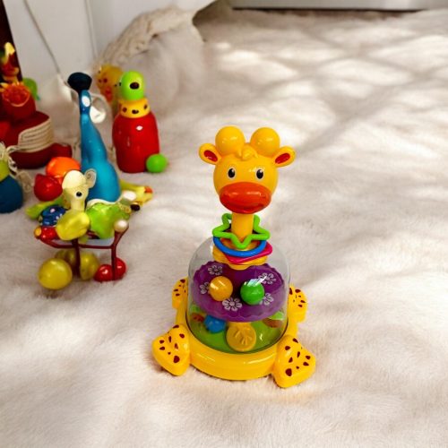 Zsiráfos Búgócsiga golyókkal 