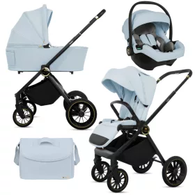 BabyLux ROSSO 2in1 multifunkciós babakocsi - Kék
