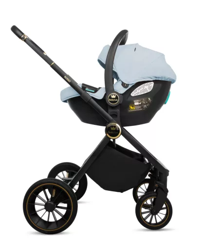 BabyLux ROSSO 2in1 multifunkciós babakocsi - Kék