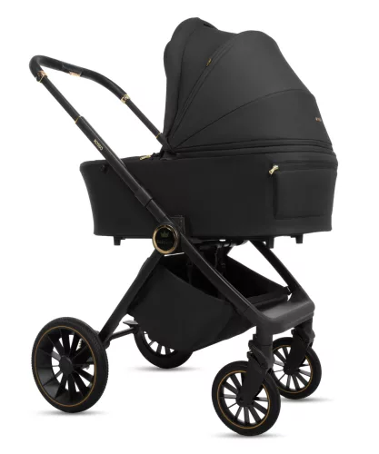 BabyLux ROSSO 2in1 multifunkciós babakocsi - Fekete