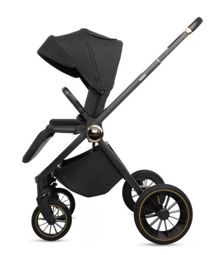 BabyLux ROSSO 2in1 multifunkciós babakocsi - Fekete
