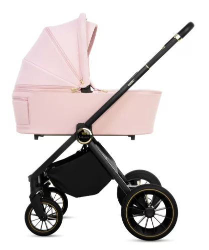 BabyLux ROSSO 2in1 multifunkciós babakocsi - Rózsaszín