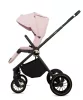 BabyLux ROSSO 2in1 multifunkciós babakocsi - Rózsaszín