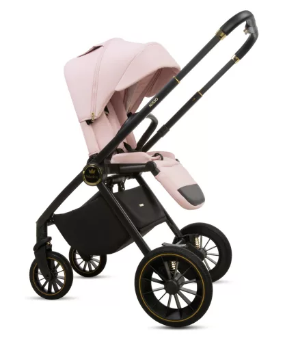 BabyLux ROSSO 2in1 multifunkciós babakocsi - Rózsaszín