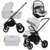 BabyLux ROSSO 2in1 multifunkciós babakocsi - Szürke