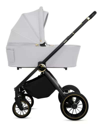BabyLux ROSSO 2in1 multifunkciós babakocsi - Szürke
