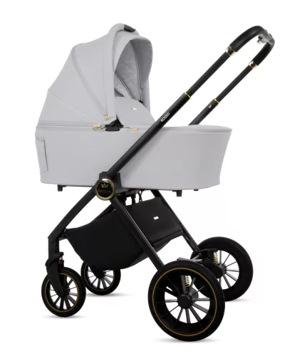 BabyLux ROSSO 2in1 multifunkciós babakocsi - Szürke