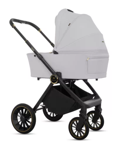 BabyLux ROSSO 2in1 multifunkciós babakocsi - Szürke