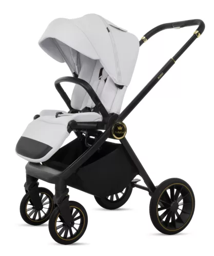 BabyLux ROSSO 2in1 multifunkciós babakocsi - Szürke