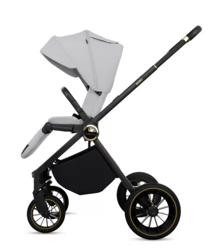 BabyLux ROSSO 2in1 multifunkciós babakocsi - Szürke