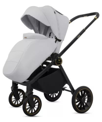 BabyLux ROSSO 2in1 multifunkciós babakocsi - Szürke