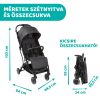 Chicco TROLLEYme babakocsi automata zárral 0-15 kg, 0-3 év