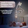 Next 2 Dreams zenélő forgóka - éjszakai fény és babakocsira tehető altatópanel