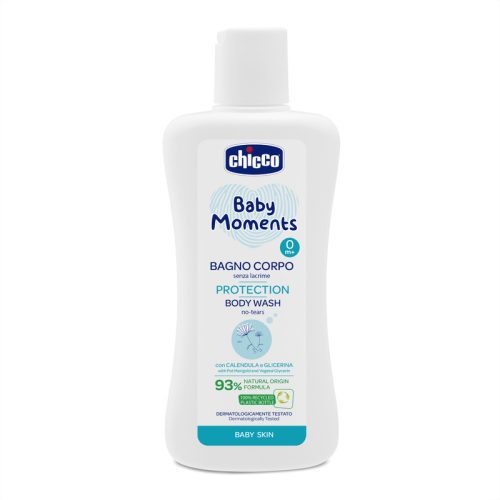 Chicco Fürdető Protection 200 ml - könnymentes Baby Moments körömvirág és glicerin