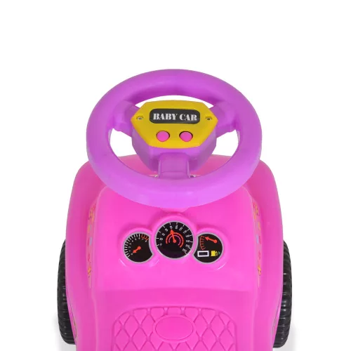 Moni Toys Keep zenélős bébitaxi pink