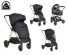 Cangaroo Hydra 2in1 babakocsi fekete