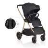 Cangaroo Hydra 2in1 babakocsi fekete