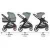 Cangaroo Macan 2in1 babakocsi zöld