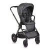 Cangaroo iCLICK Babakocsi 2in1 szett 22kg, aluminium váz, fordítható ülés, autom. csukható SZÜRKE