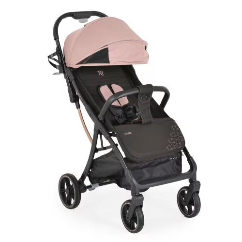 Moni CARDI babakocsi, egy gombbal csukható, hálós szellőző PINK