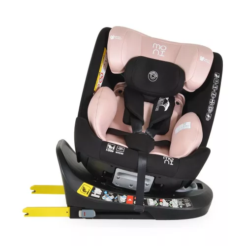SERENGETI I-SIZE autós ülés 40-150cm 360fokban forgatható PINK