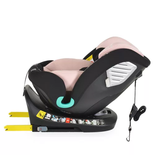 SERENGETI I-SIZE autós ülés 40-150cm 360fokban forgatható PINK