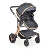 Cangaroo Polly 2 in1 babakocsi SZETT:sport+mózes+kistáska 107985 FEKETE