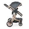 Cangaroo Polly 2 in1 babakocsi SZETT:sport+mózes+kistáska 107985 FEKETE