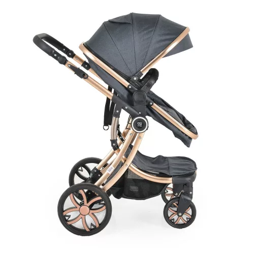 Cangaroo Polly 2 in1 babakocsi SZETT:sport+mózes+kistáska 107985 FEKETE
